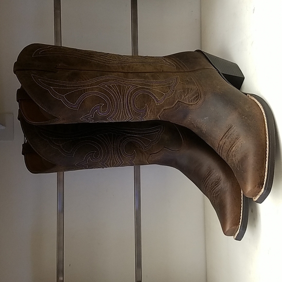 New Womens Ariat Round Up D-Toe 10011953 - Picture 5 of 7